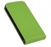 Кожен калъф Flip тефтер за HTC Desire 500 - зелен
