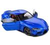 Метална кола Toyota GR Supra Blue 2021 - Solido 1:18