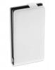 Кожен калъф Flip тефтер за LG Optimus L3 II Е430 - бял