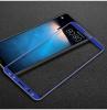 3D full cover Tempered glass screen protector Huawei Mate 10 Lite / Извит стъклен скрийн протектор Huawei Mate 10 Lite - син