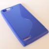 Силиконов калъф / гръб / S-Line / TPU за Huawei Ascend G6 - син