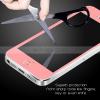 Стъклен скрийн протектор / Tempered Glass Protection Screen / за дисплей на Apple iPhone 5 / iPhone 5S / iPhone 5C - цикламен