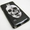 Силиконов гръб / калъф / TPU за Samsung Galaxy Note 4 N910 / Samsung Note 4 - Skull / черен