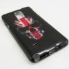 Силиконов гръб / калъф / TPU за Samsung Galaxy Note 4 N910 / Samsung Note 4 - Skull / British Flag