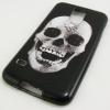 Силиконов калъф / гръб / TPU за Samsung Galaxy S5 G900 - Skull / черен