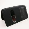 Кожен калъф Flip Cover тефтер S-View за LG L Fino D290N - черен