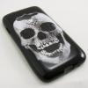 Силиконов калъф / гръб / TPU за Samsung Galaxy Ace 4 G313 - Skull / черен