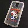 Силиконов калъф / гръб / TPU за Samsung Galaxy S5 G900 / Galaxy S5 Neo G903 - прозрачен / Hello Kitty