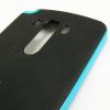 Силиконов гръб SPIGEN SGP Neo Hybrid за LG G3 D850 - черен със син кант
