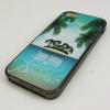 Силиконов калъф / гръб / TPU за Apple iPhone 5 / iPhone 5S - син / Summer Holidays