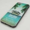 Силиконов калъф / гръб / TPU за Apple iPhone 6 4.7" - син / Summer Holidays