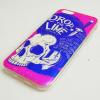 Силиконов калъф / гръб / TPU за Apple iPhone 6 4.7'' - син / Drop the Lime