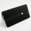 Кожен калъф Flip тефтер Flexi със стойка D case за HTC Desire 526 - черен