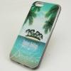 Силиконов калъф / гръб / TPU за Apple iPhone 6 4.7" - син / Summer Holidays