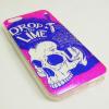 Силиконов калъф / гръб / TPU за Apple iPhone 6 4.7'' - син / Drop the Lime