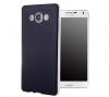 Ултра тънък силиконов калъф / гръб / TPU Ultra Thin за Samsung Galaxy Xcover 3 388F - черен с кожен гръб
