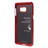 Луксозен силиконов калъф / гръб / TPU Mercury GOOSPERY Jelly Case за Samsung Galaxy S6 Edge+ G928 / S6 Edge Plus - червен