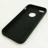 Силиконов калъф / гръб / TPU Y - case за Apple iPhone 5 / iPhone 5S - черен