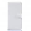 Кожен калъф Flip тефтер Flexi със стойка за Sony Xperia E4 - бял