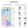 3D full cover Tempered glass screen protector Samsung Galaxy S6 Edge / Извит стъклен скрийн протектор за Samsung Galaxy S6 Edge G925 - прозрачен