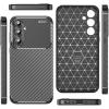 Луксозен силиконов калъф / кейс / TPU Auto Focus за Samsung Galaxy S24 - черен / Carbon