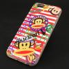 Силиконов калъф / гръб / TPU за Apple iPhone 6 / iPhone 6S - цветен / Paul Frank / маймуна