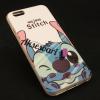 Силиконов калъф / гръб / TPU за Apple iPhone 6 / iPhone 6S - бял / Stitch