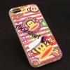 Силиконов калъф / гръб / TPU за Apple iPhone 5 / iPhone 5S - цветен / Paul Frank / маймуна