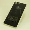 Силиконов калъф / гръб / TPU за Sony Xperia M5 - Star Wars / черен