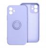 Силиконов твърд гръб TPU кейс / Case Magnetic Finger Ring Car Holder / за Apple iPhone 13 Pro Max 6.7'' - лилав