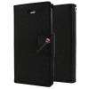 Кожен калъф Flip тефтер Mercury GOOSPERY Fancy Diary със стойка за Lenovo Vibe C2 - черен