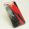 Ултра тънък силиконов калъф / гръб / TPU Ultra Thin за Apple iPhone 6 / iPhone 6S - Ferrari / гуми