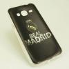 Силиконов калъф / гръб / TPU за Samsung Galaxy J3 - Real Madrid / черен