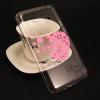 Твърд гръб за Samsung Galaxy J1 J100 - прозрачен / розови сърца / Victoria's Secret