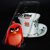 Твърд гръб за Huawei P9 - прозрачен / Angry Birds / Red