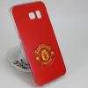 Твърд гръб за Samsung Galaxy S6 Edge G925 - червен / Manchester United