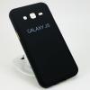 Луксозен алуминиев бъмпер с твърд гръб Magic Skin за Samsung Galaxy J5 / Samsung J5 J500 - черен