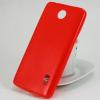 Ултра тънък силиконов калъф / гръб / TPU Ultra Thin Candy Case за Huawei Ascend Y635 / Huawei Y635 - червен