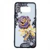 Силиконов калъф / гръб / TPU за Samsung Galaxy S8 G950 - лилава роза / цветя