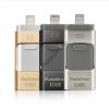 USB Flash Drive / USB флаш памет 3в1 за Apple iPhone / Android - 32 GB / черна