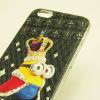 Оригинален твърд гръб с камъни за Apple iPhone 6 / iPhone 6S - Proud To Be A Minion