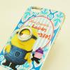 Оригинален твърд гръб с камъни за Apple iPhone 6 / iPhone 6S - Must Have / Minion