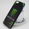 Луксозен ултра тънък силконов калъф / гръб / TPU Ultra Thin за Apple iPhone 5 / iPhone 5S / iPhone SE - Monster / energy