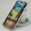 Луксозен ултра тънък силконов калъф / гръб / TPU Ultra Thin за Apple iPhone 5 / iPhone 5S / iPhone SE - You are my summer love