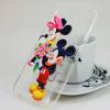 Силиконов калъф / гръб / TPU за Samsung Galaxy J5 J500 - прозрачен / Minnie & Mickey Mouse