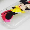 Силиконов калъф / гръб / TPU за Samsung Galaxy J5 J500 - прозрачен / Minnie Mouse