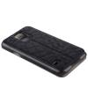 Луксозен кожен калъф Flip тефтер със стойка Baseus за Samsung G900 Galaxy S5 / Samsung S5 - черен