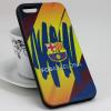 Луксозен силиконов калъф / гръб / TPU за Apple iPhone 5 / iPhone 5S / iPhone SE - FC Barcelona 