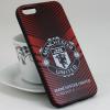 Луксозен силиконов калъф / гръб / TPU за Apple iPhone 5 / iPhone 5S / iPhone SE - черен / Manchester United / Red Devil