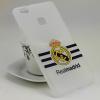 Силиконов калъф / гръб / TPU за Huawei P9 Lite - бял / Real Madrid